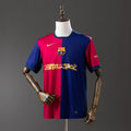 Camiseta FC Barcelona Local Gris y Negra 2024/25 - frente