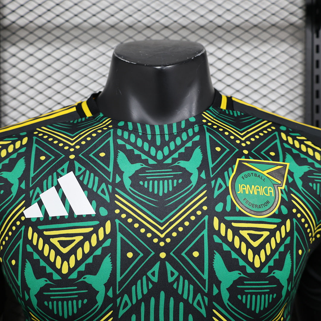 Camiseta Jamaica Visita 2024 Versión Jugador - espalda