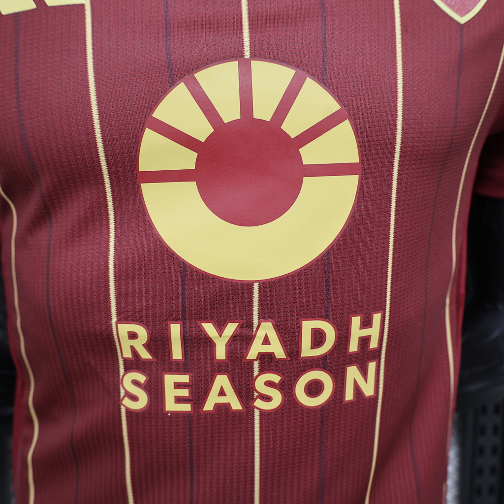 Camiseta AS Roma Local 2024/25 Versión Jugador - espalda