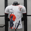 Camiseta Japón Gris Claro y Negra Edición Especial 2024 Versión Jugador - frente