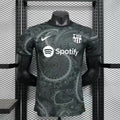 Camiseta FC Barcelona Gris y Negra Edición Especial 2024/25 Versión Jugador - frente