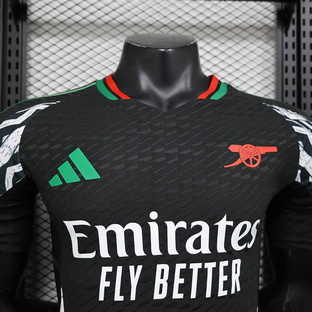 Camiseta Arsenal Visita 2024/25 Versión Jugador - espalda
