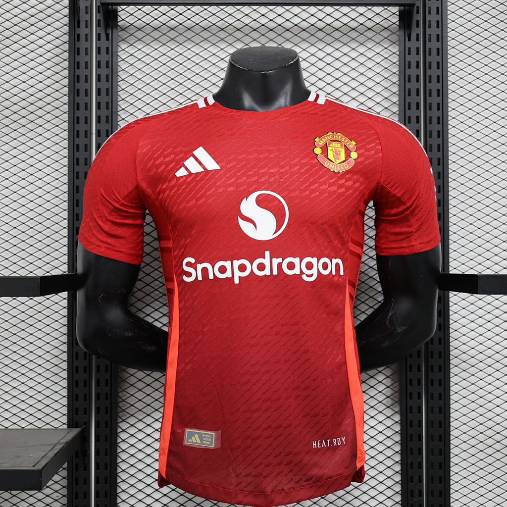 Camiseta Manchester United Local 2024/25 Versión Jugador - frente