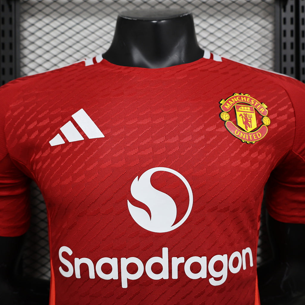 Camiseta Manchester United Local 2024/25 Versión Jugador - espalda