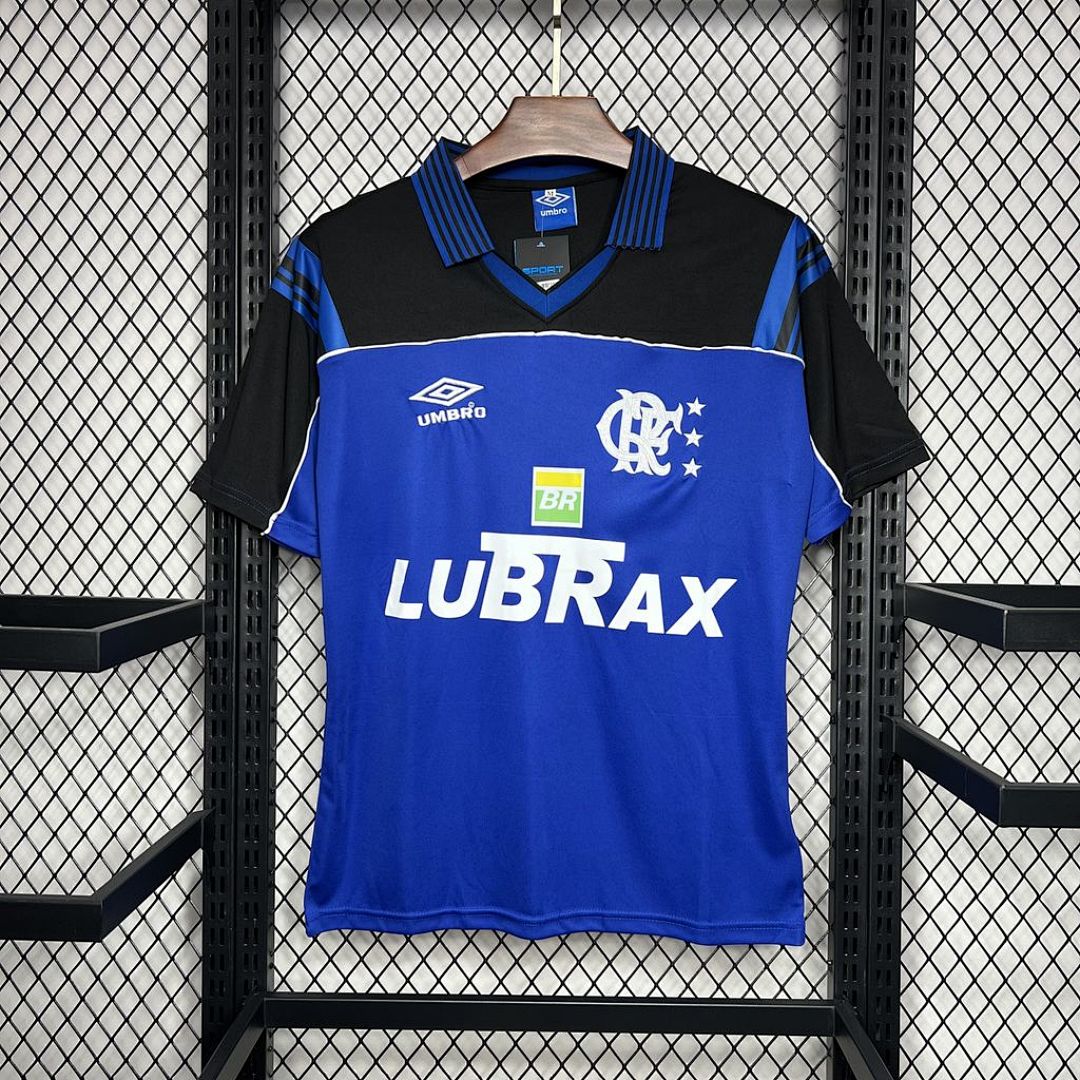 Camiseta Retro Flamengo Portero Azul 1999 - frente