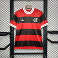 Camiseta Retro Flamengo Negra y Roja Edición Especial 2018 - frente