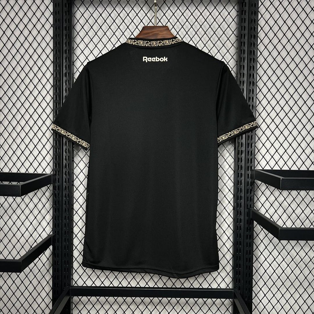 Camiseta Botafogo Visita Negra y Gris 2024/25 - espalda