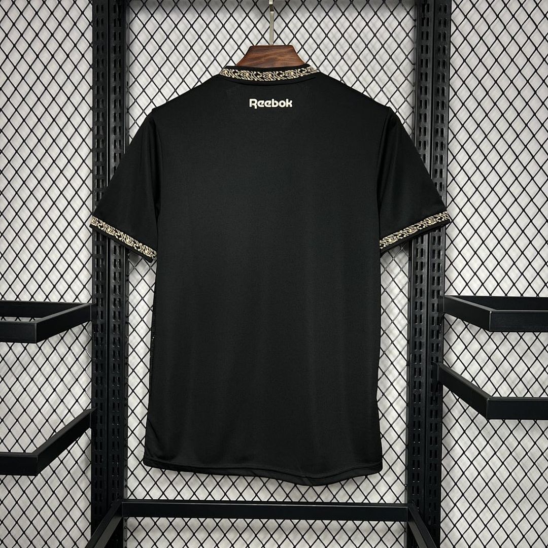 Camiseta Botafogo Visita Negra y Gris 2024/25 - espalda