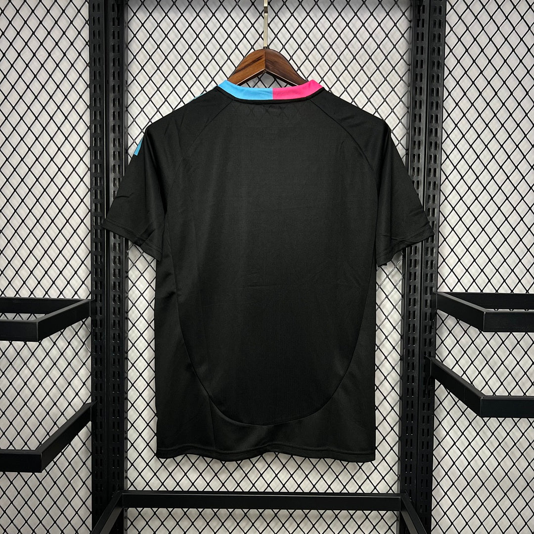 Camiseta Inter Miami Negra y Gris Edición Especial 2024/25 - espalda