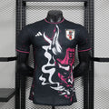 Camiseta Japón Negra y Gris Edición Especial 2024 Versión Jugador - frente