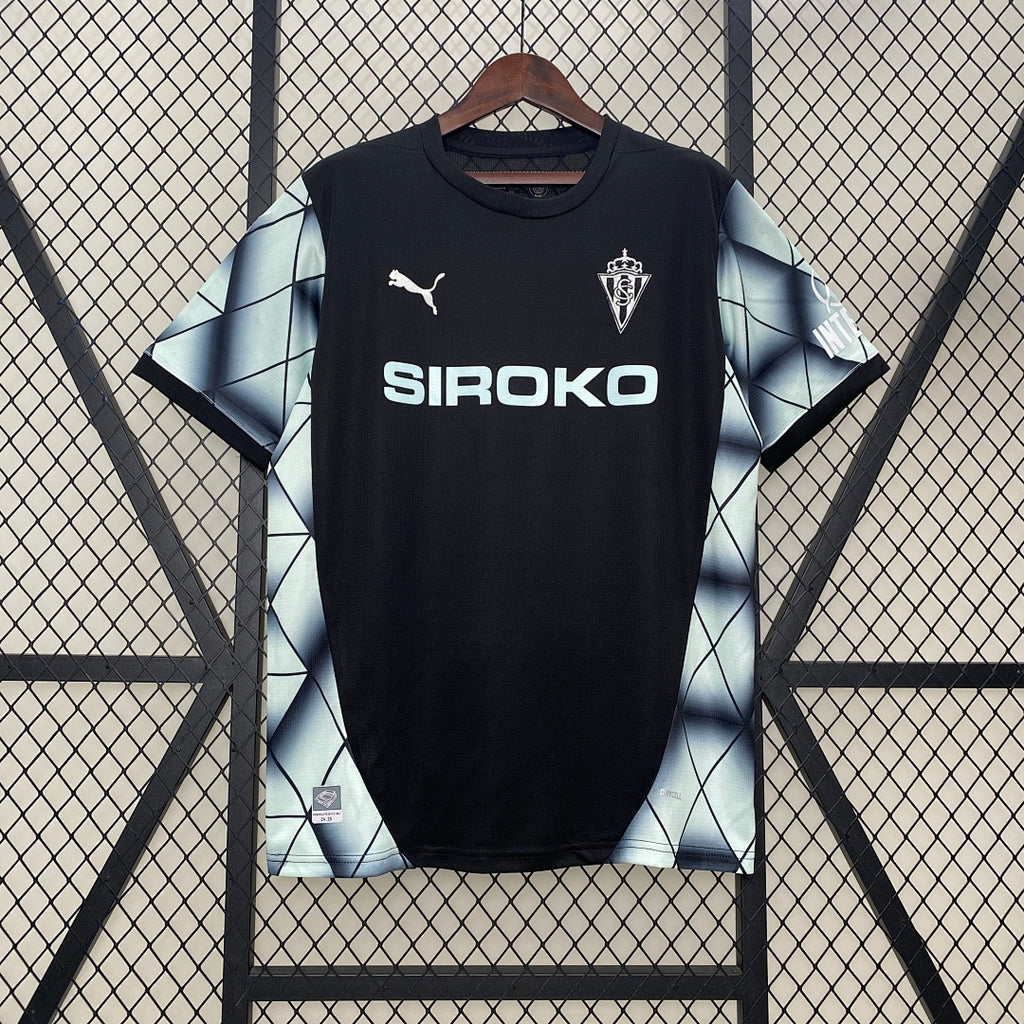 Camiseta Sporting de Gijón Visita 2024/25 - frente