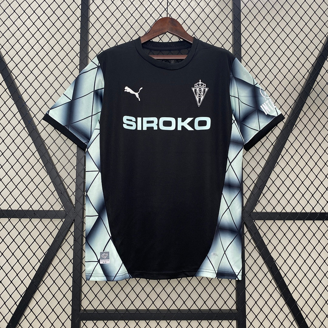 Camiseta Sporting de Gijón Visita 2024/25 - frente