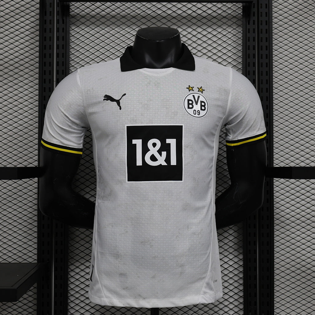 Camiseta Borussia Dortmund Blanca 2024/25 Versión Jugador - frente