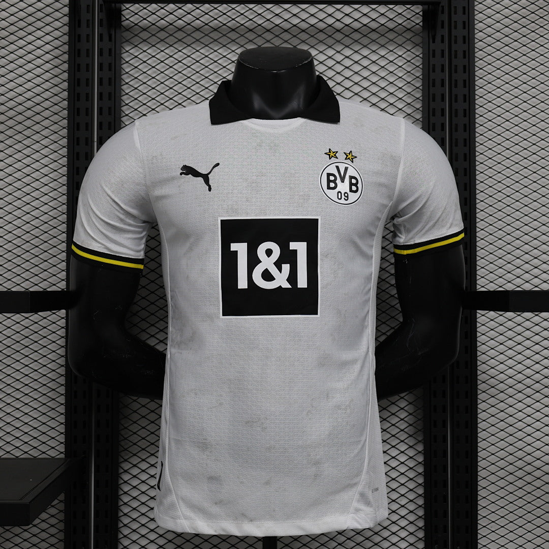Camiseta Borussia Dortmund Blanca 2024/25 Versión Jugador - frente