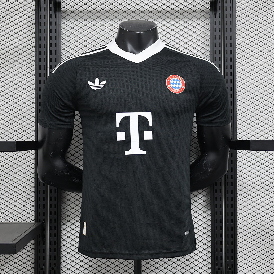 Camiseta Bayern Múnich Portero Negra 2024/25 - frente