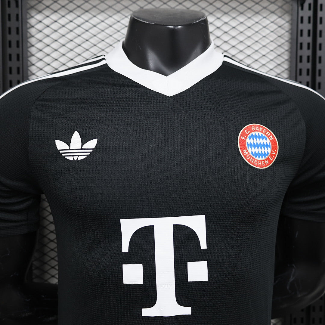 Camiseta Bayern Múnich Portero Negra 2024/25 - espalda
