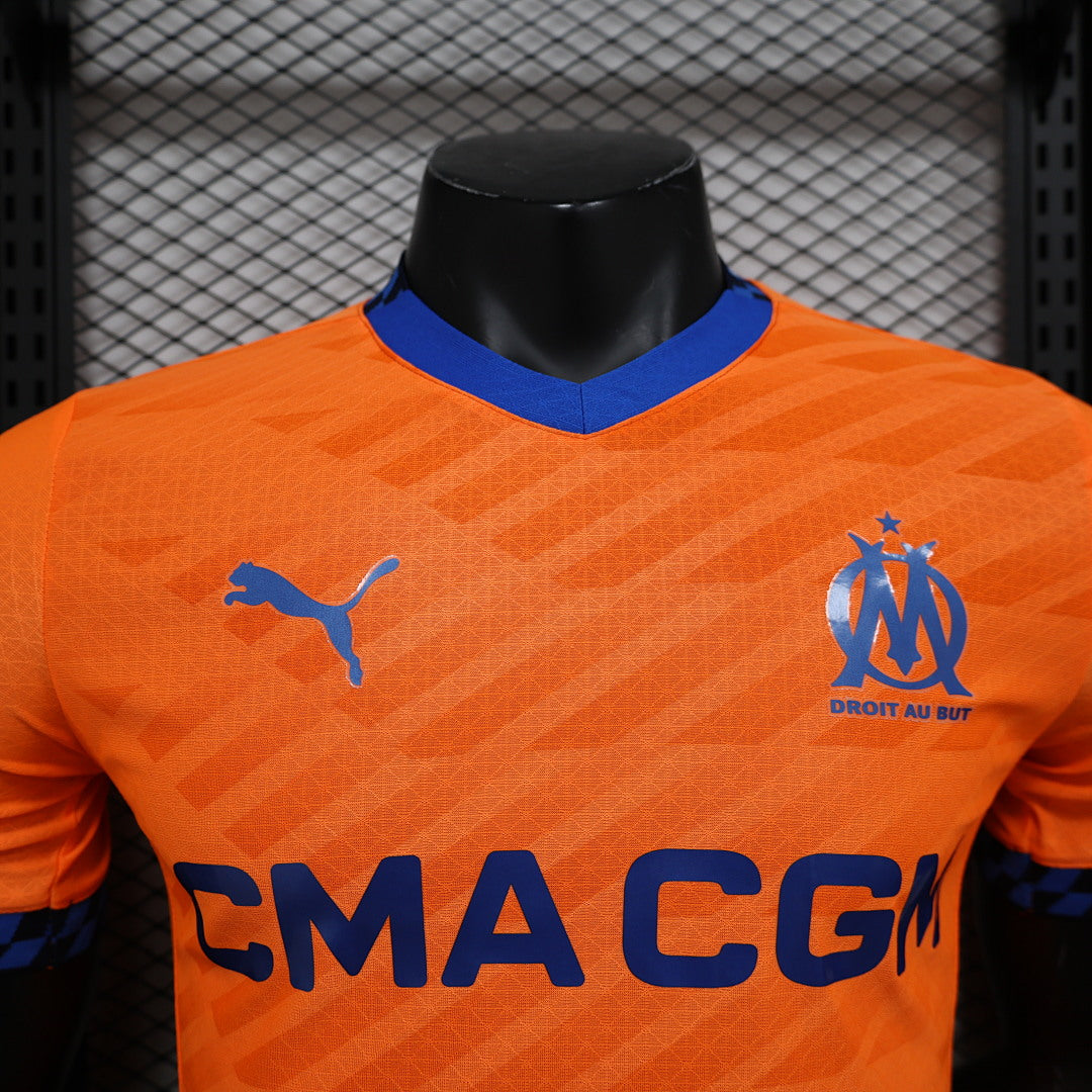 Camiseta Olympique de Marsella Tercera 2024/25 Versión Jugador - espalda