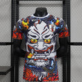 Camiseta Japón Negra y Gris Claro Edición Especial 2024 Versión Jugador II - frente