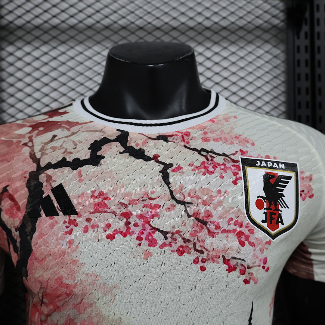 Camiseta Japón Roja y Negra Edición Especial 2024 Versión Jugador - espalda