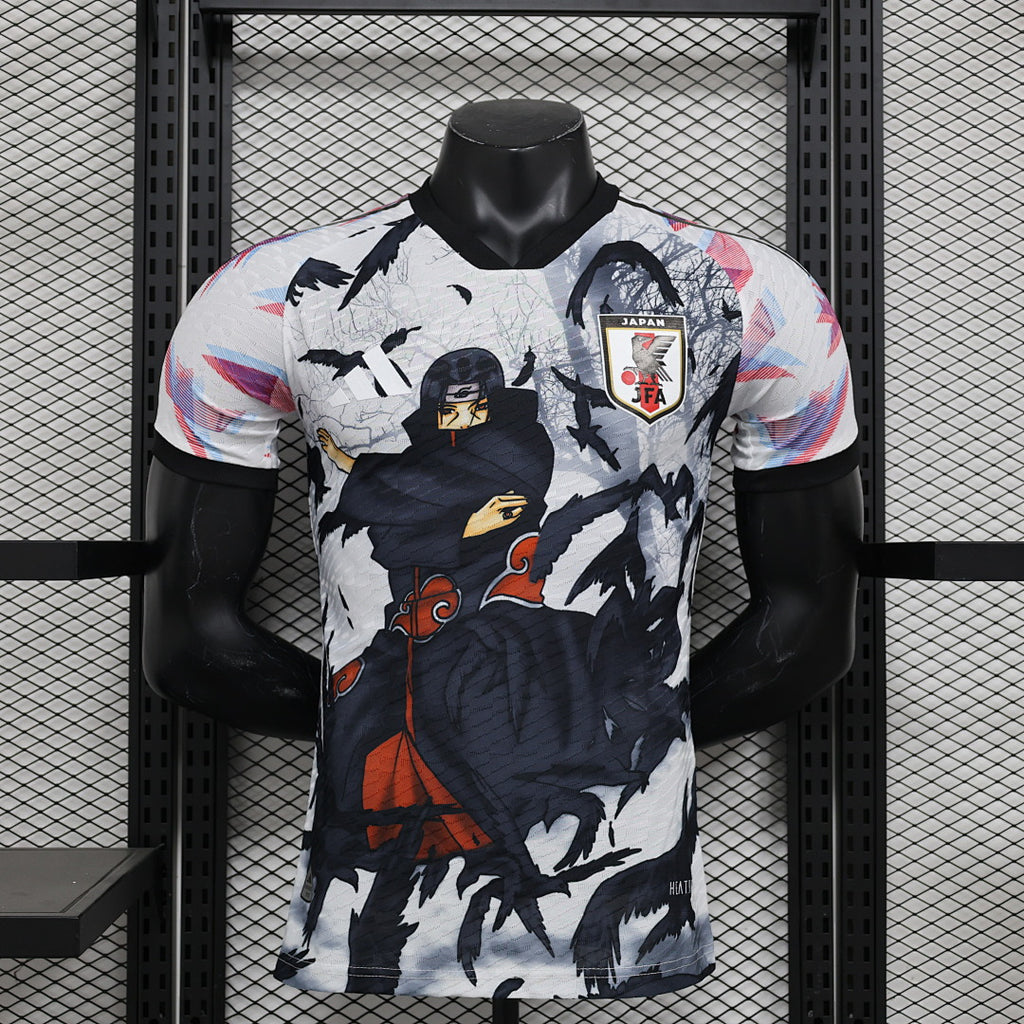 Camiseta Japón Negra y Gris Edición Especial 2024 Versión Jugador III - frente