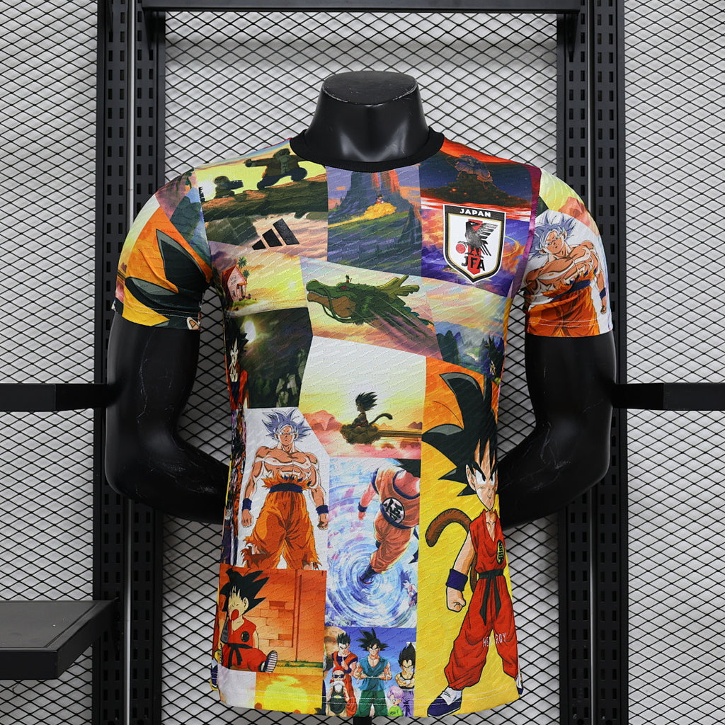 Camiseta Japón Negra y Gris Claro Edición Especial 2024 Versión Jugador IV - frente