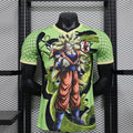Camiseta Japón Negra y Verde Edición Especial 2024 Versión Jugador - frente
