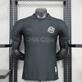 Camiseta Olympique de Marsella Gris y Negra Edición Especial 2024/25 Versión Jugador - frente
