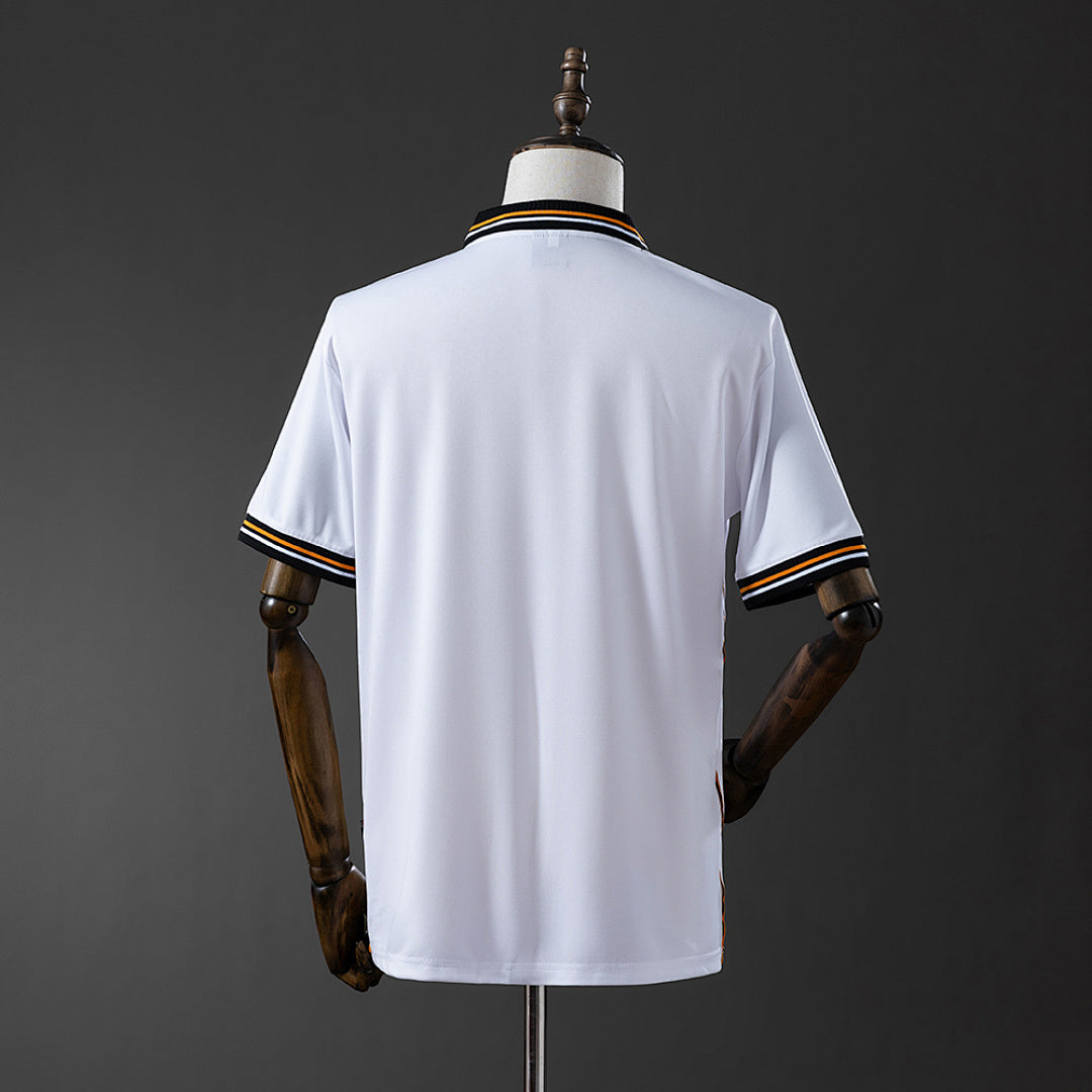 Camiseta Retro Valencia CF Local Celeste y Negra 99/00 - espalda