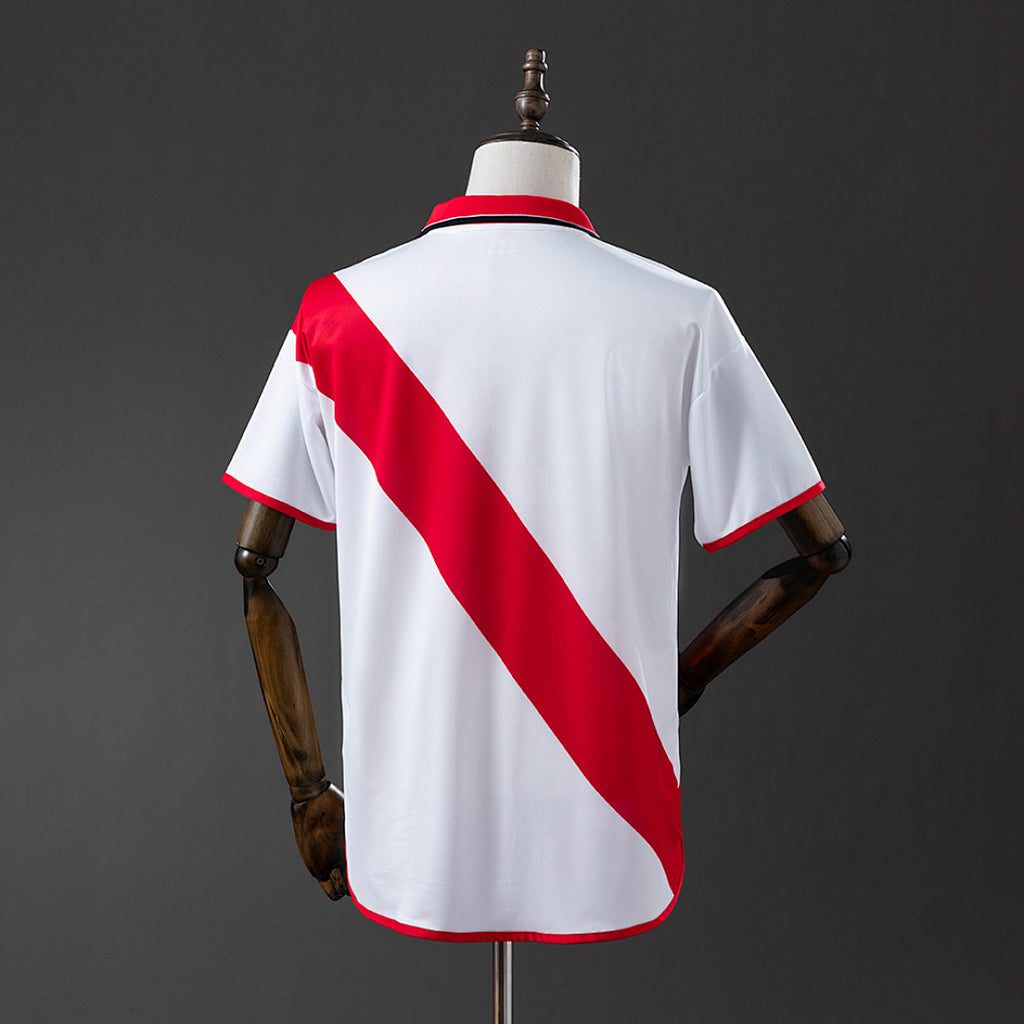 Camiseta Retro Rayo Vallecano Local 01/02 - espalda