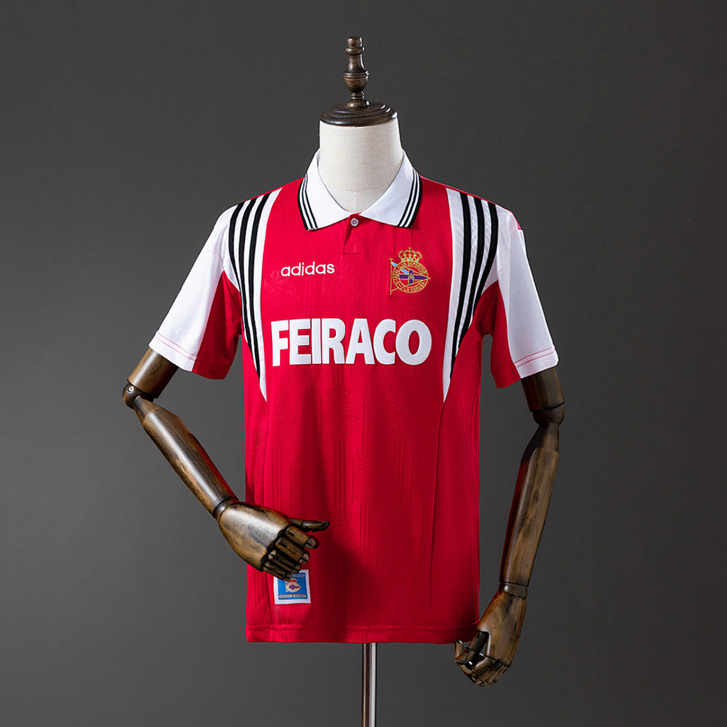 Camiseta Retro Deportivo La Coruña Visita 97/98 - frente