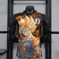 Camiseta Japón Negra y Gris Edición Especial 2024 Versión Jugador IV - frente