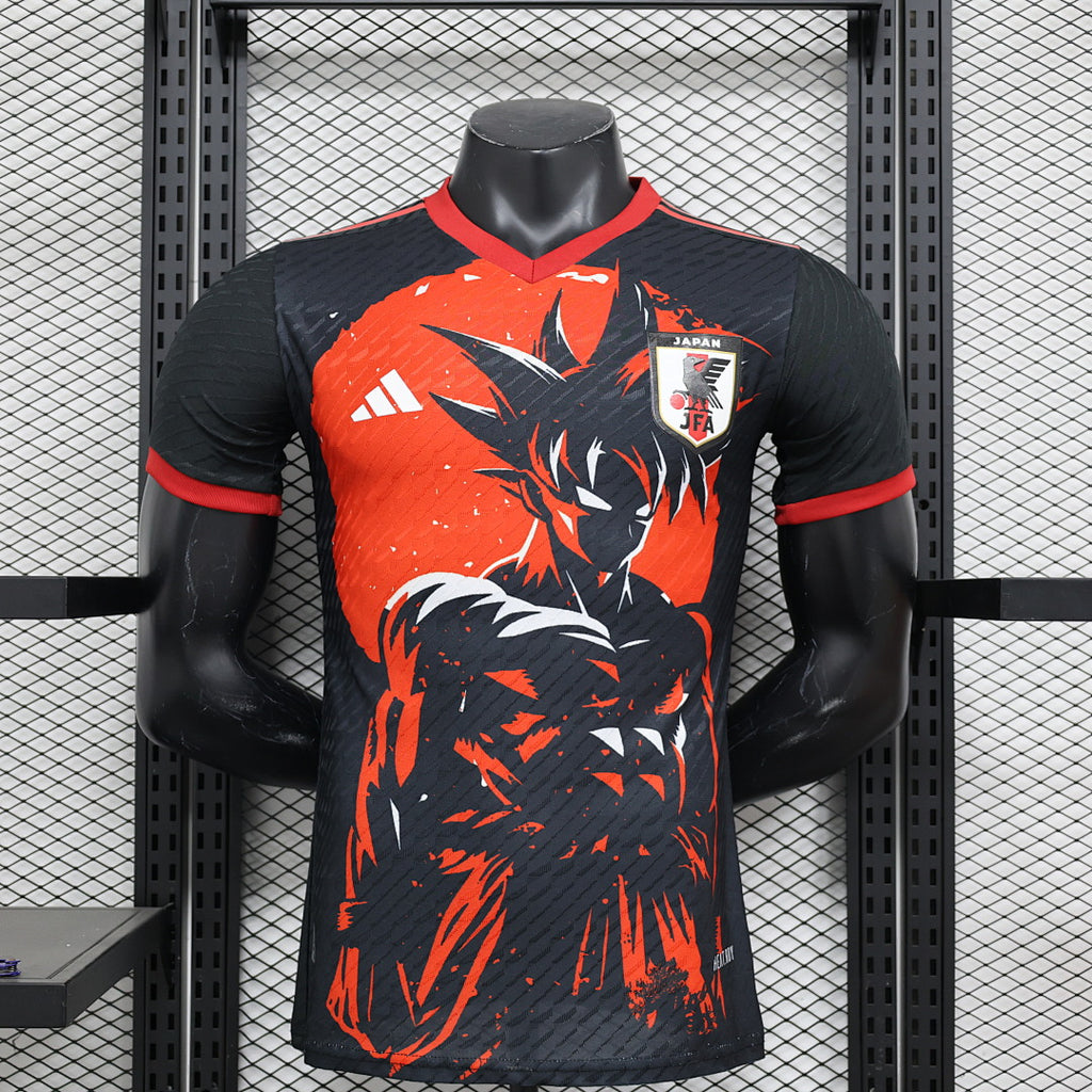 Camiseta Japón Azul Marino y Negra Edición Especial 2024 Versión Jugador - frente