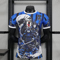 Camiseta Japón Negra y Azul Marino Edición Especial 2024 Versión Jugador II - frente