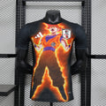 Camiseta Japón Negra y Café Edición Especial 2024 Versión Jugador - frente