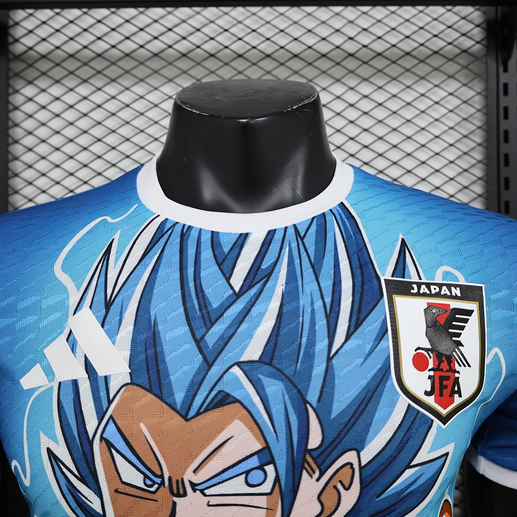 Camiseta Japón Dorada y Gris Edición Especial 2024 Versión Jugador II - espalda