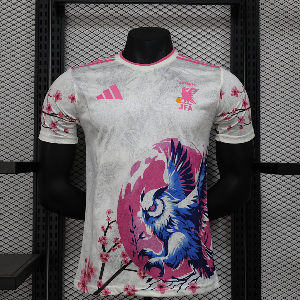Camiseta Japón Gris Claro Edición Especial 2024 Versión Jugador - frente
