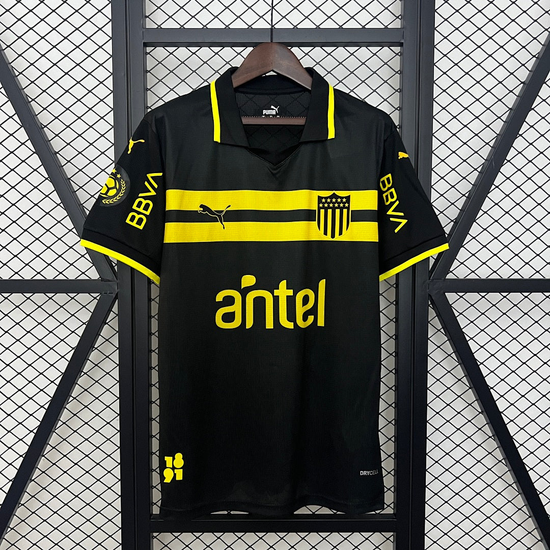 Camiseta Peñarol Negra 2024/25 - frente