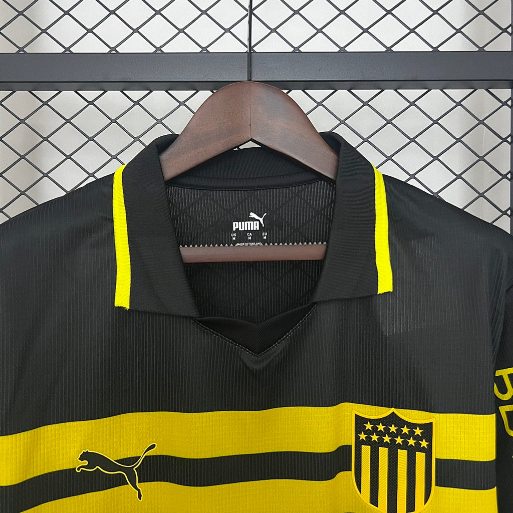 Camiseta Peñarol Negra 2024/25 - espalda