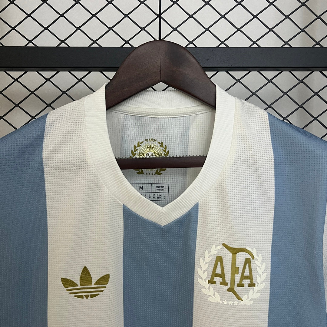 Camiseta Argentina 50º Aniversario 2024 - espalda