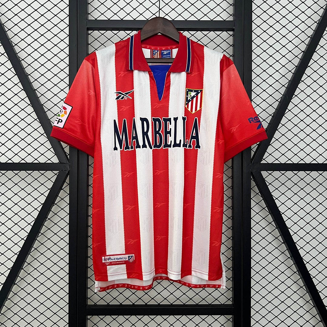 Camiseta Retro Atlético de Madrid Local 98/99 - frente