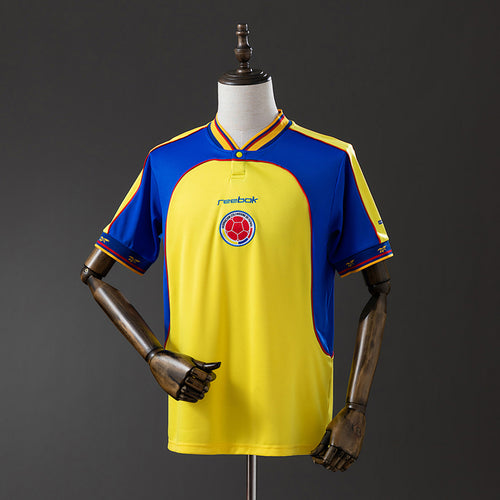 Camiseta Retro Colombia Local 01/02 - frente
