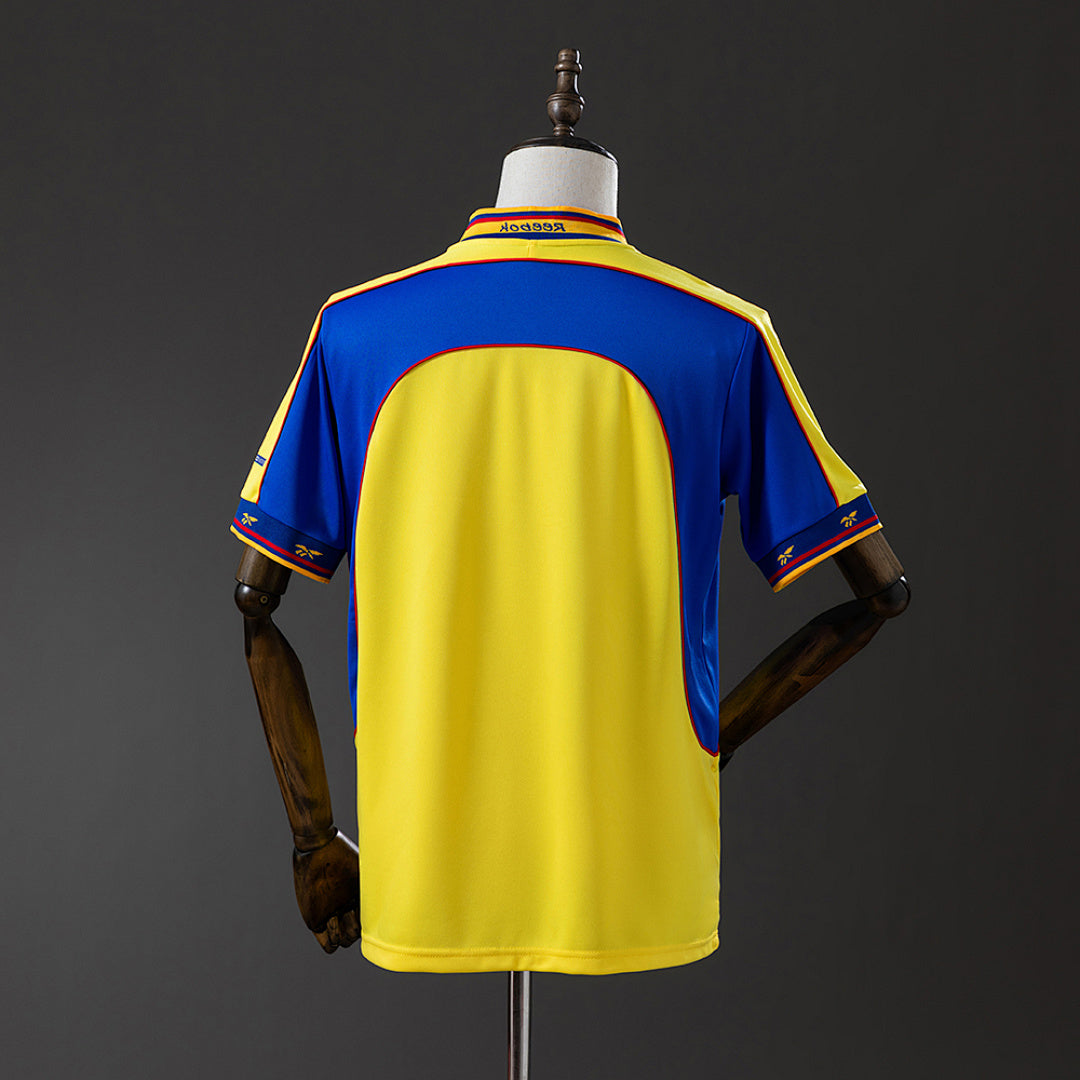 Camiseta Retro Colombia Local 01/02 - espalda