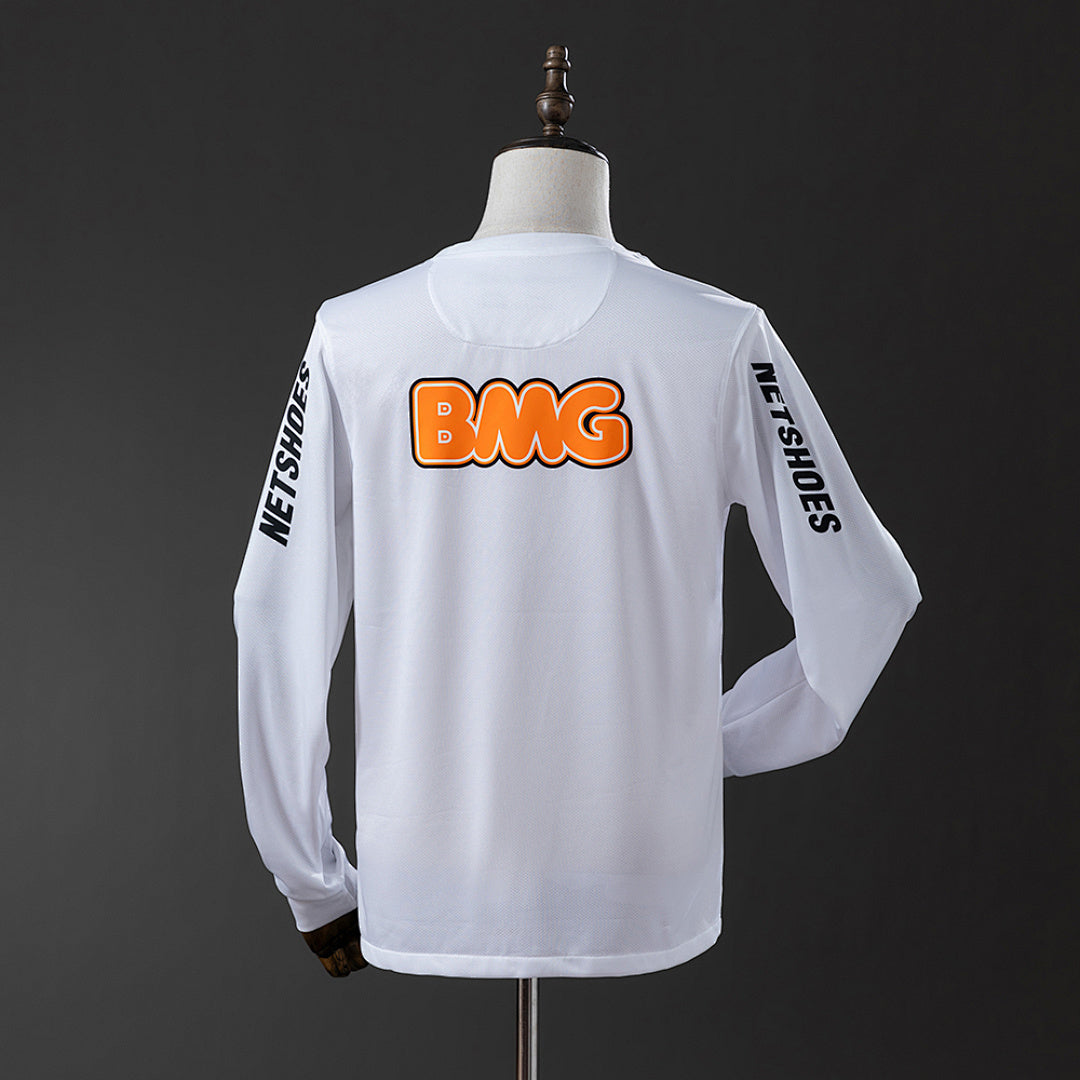 Camiseta Retro Santos Local Manga Larga 11/12 - espalda