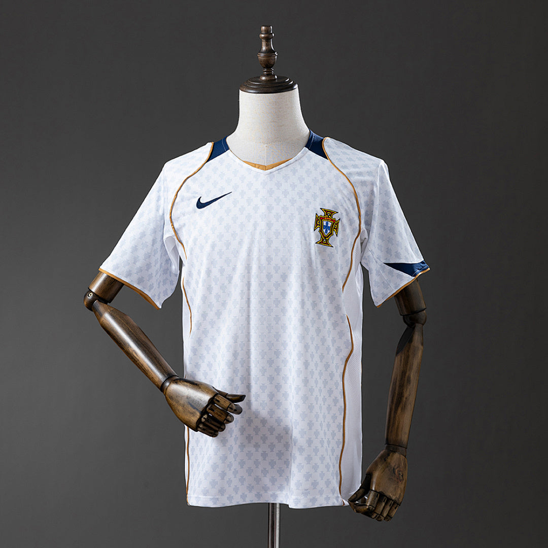 Camiseta Retro Portugal Visita 2004 - frente