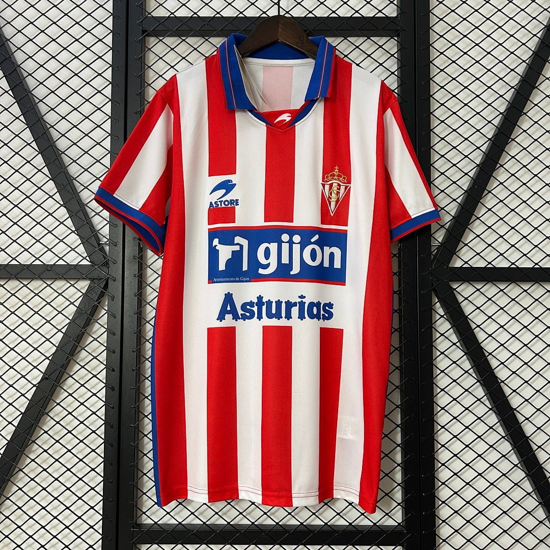 Camiseta Retro Sporting de Gijón Local 01/02 - frente