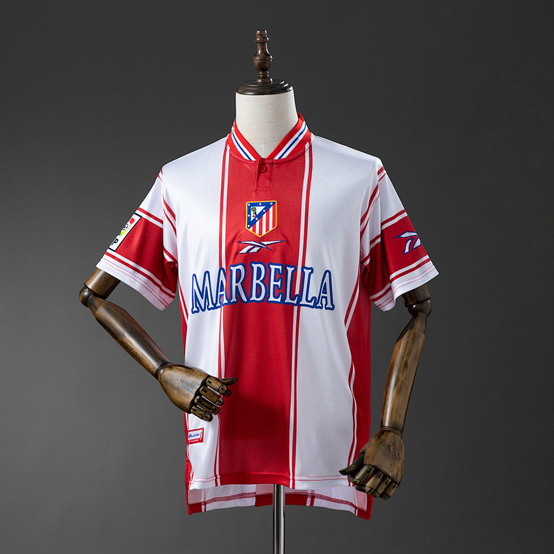 Camiseta Retro Atlético de Madrid Local 99/00 - frente