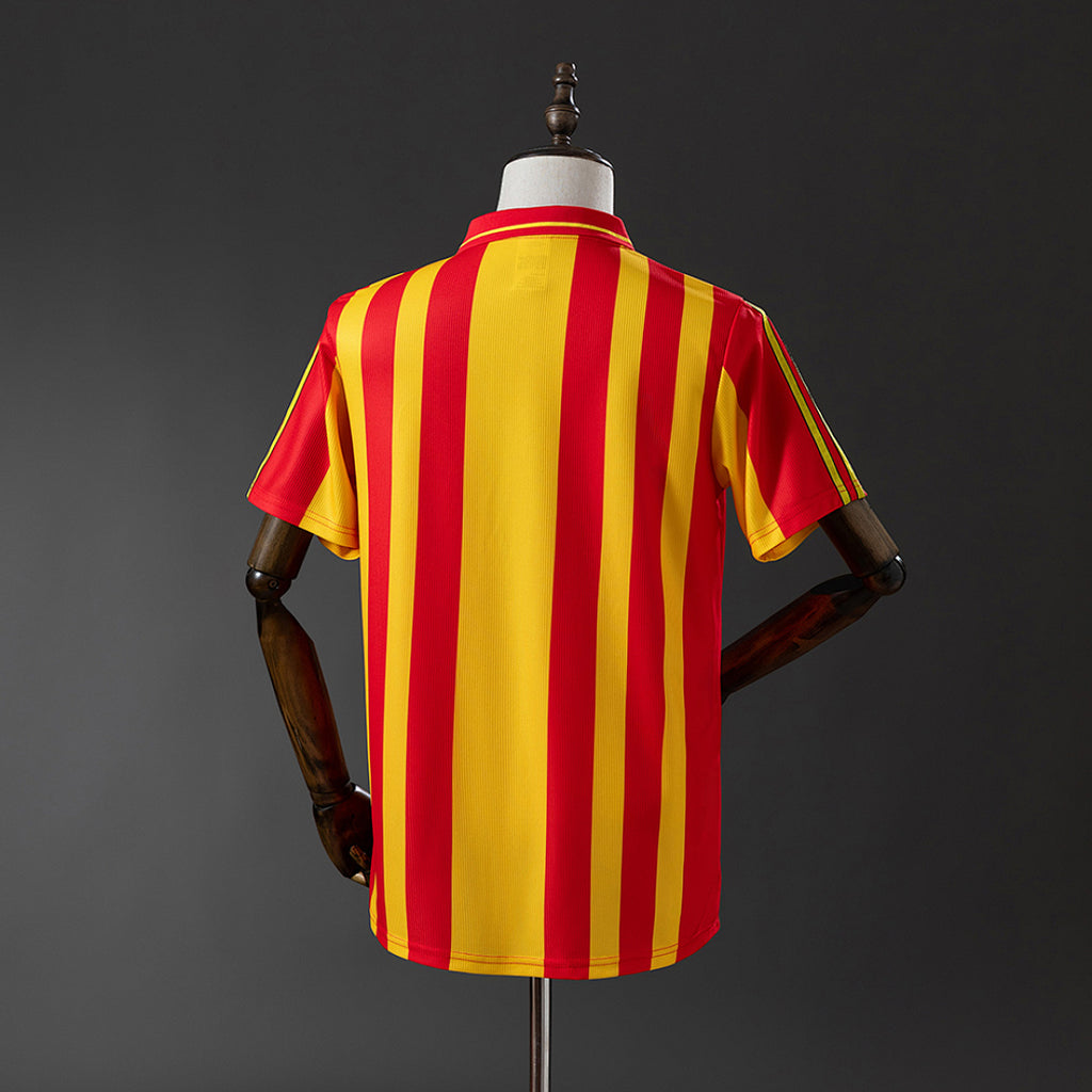 Camiseta Retro Galatasaray Local Burdeos y Negra 99/00 - espalda