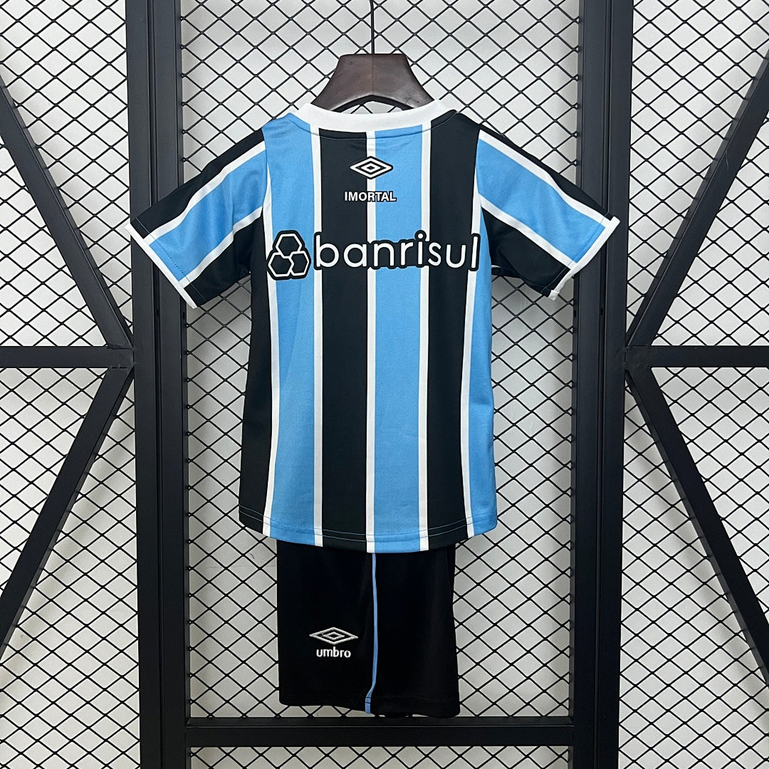 Conjunto Niños Grêmio Local 2024/25 - espalda