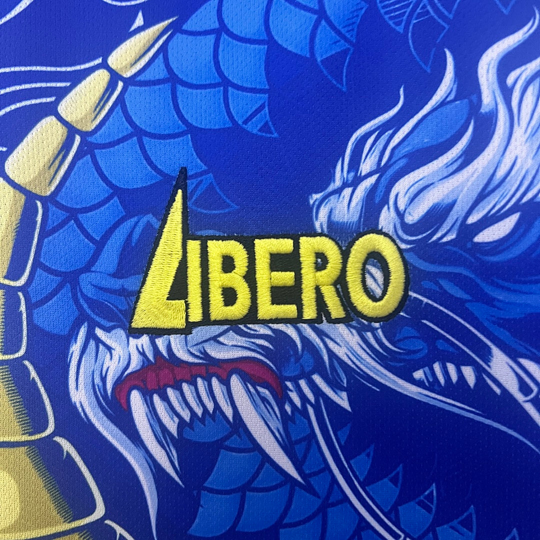 Camiseta Japón Azul y Azul Marino Edición Especial 2024 IV - espalda