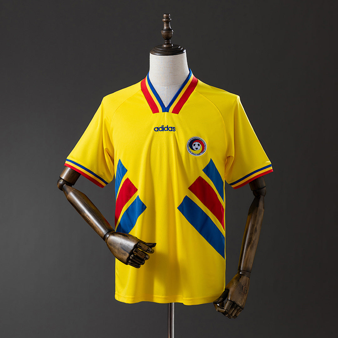 Camiseta Retro Rumania Local 1994 - frente
